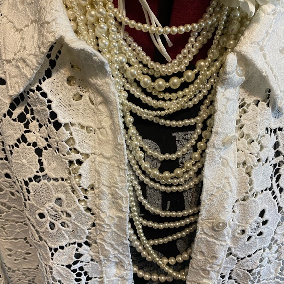 Anthropology Maeve Lace Top - Picture 10 of 15